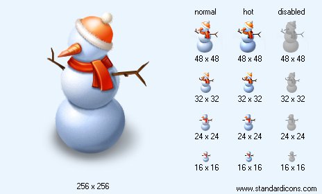 Snowman Icon Images