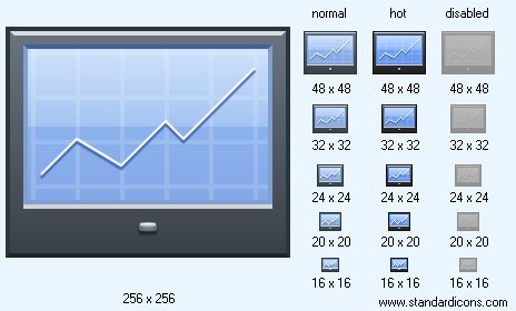 Graph Window Icon Images