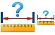 Measure length icons