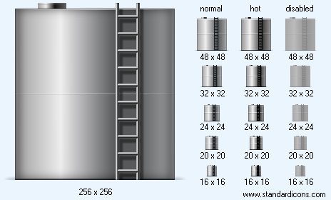 Oil Tank Icon Images