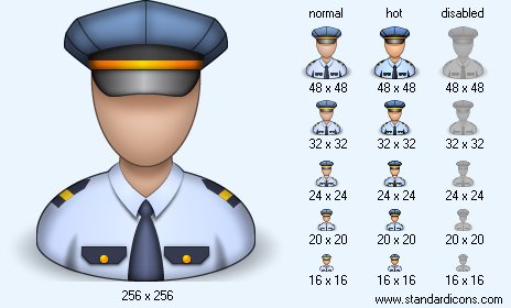 Policeman Icon Images