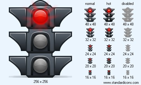 Red Light Icon Images