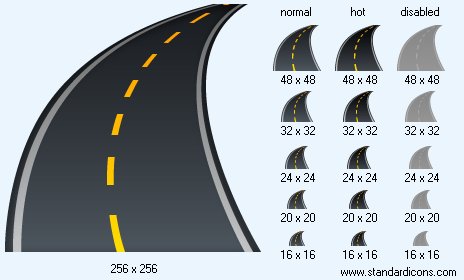 Road Icon Images