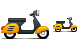 Scooter icons