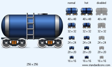 Tank Wagon Icon Images