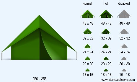 Tent Icon Images