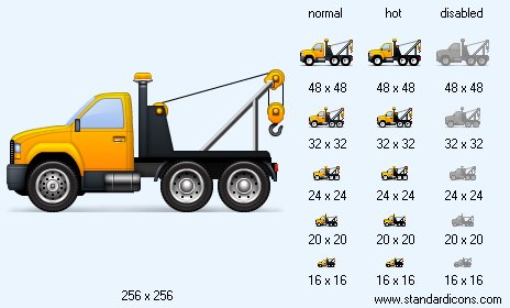 Tow Truck Icon Images