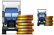Transportastion costs icons