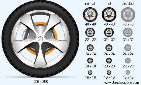 Wheel Icon Images