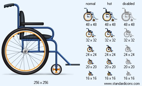 Wheelchair Icon Images