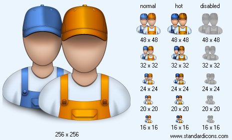 Workers Icon Images