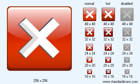 Close Icon Images