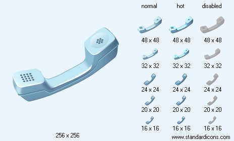 Phone Receiver Icon Images