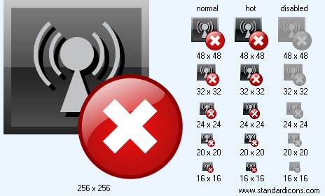 Disconnected Icon Images