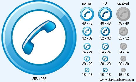 Telephone Number Icon Images