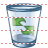 Empty recycle bin icon