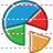 Pie chart icon