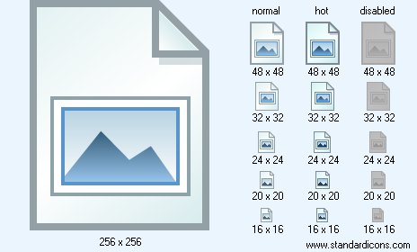 Graphic File Icon Images