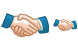Handshake icons