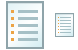 List icons