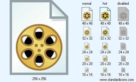 Multimedia File Icon Images