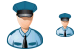 Police-officer icons