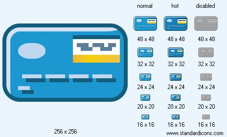 VISA Card Icon Images