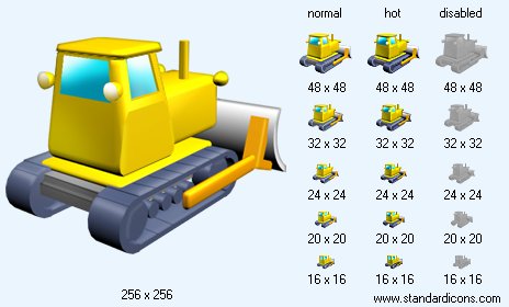 Buldozer V3 Icon Images