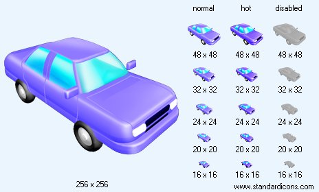 Car V2 Icon Images