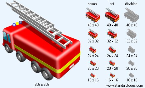 Fire Engine V4 Icon Images