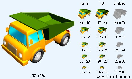 Lorry V1 Icon Images