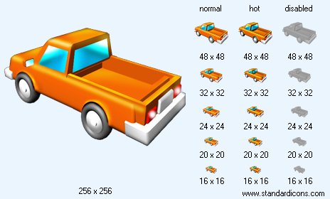 Pick-Up V4 Icon Images