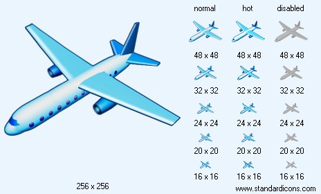 Plane V1 Icon Images