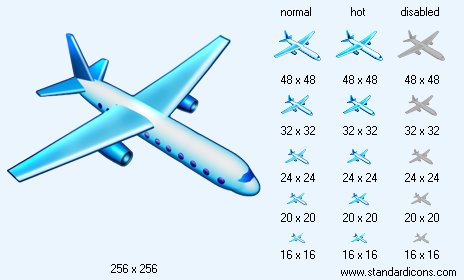 Plane V2 Icon Images