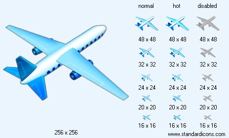 Plane V3 Icon Images