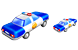 Police car v3 icons