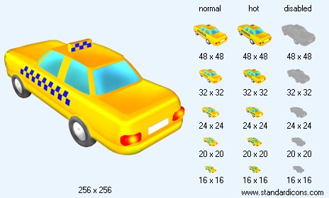 Taxi V4 Icon Images