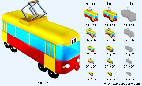 Tram V2 Icon Images