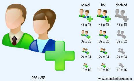 Add Users Icon Images