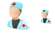 Doctor icons