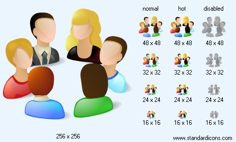 Large Group Icon Images