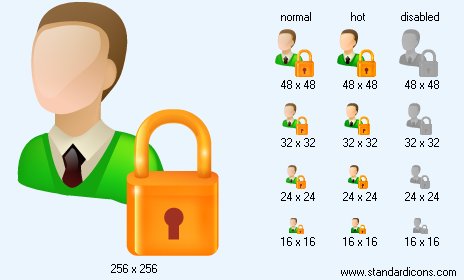 Locked User Icon Images