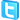 Blue twitter icon