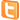 Orange twitter icon