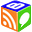 Online cube icon