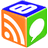 Online cube icon