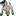 Dog robot icon
