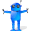 Blue robot SH icon