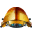 Iron-clad robot icon