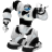 Armed robot icon